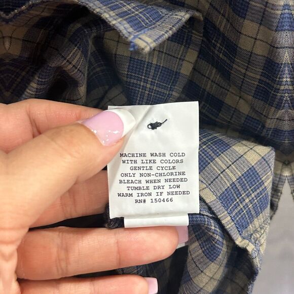 Red Ale Alesbury Mens Plaid Button‎ Up Shirt XXL Casual Outdoor Grunge - Picture 7 of 9